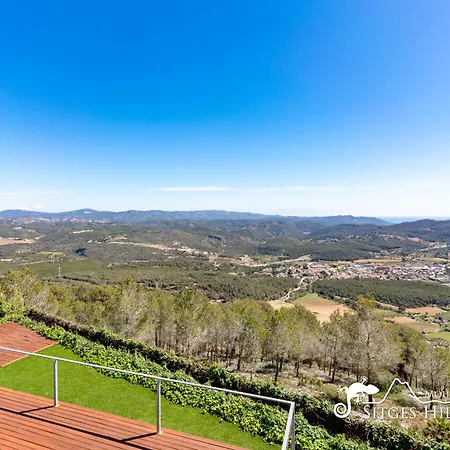 Stunning Views To Sea From Modern El Mirador Near Sitges * Canyelles (Catalonia)