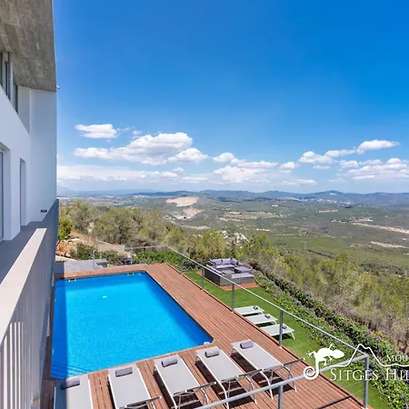 Stunning Views To Sea From Modern El Mirador Near Sitges