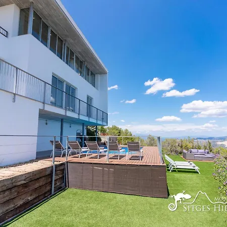 Stunning Views To Sea From Modern El Mirador Near Sitges * Canyelles (Catalonia)