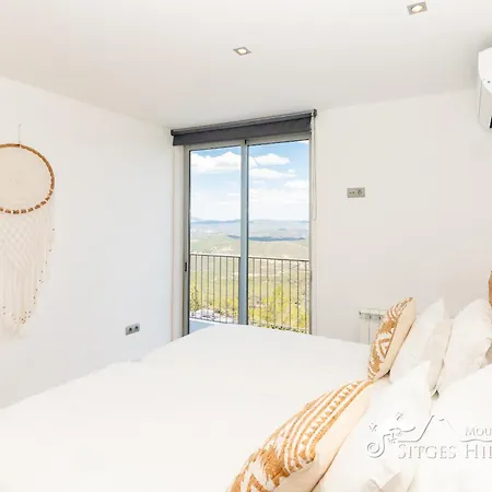 Villa Stunning Views To Sea From Modern El Mirador Near Sitges