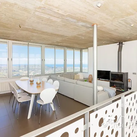 Villa Stunning Views To Sea From Modern El Mirador Near Sitges