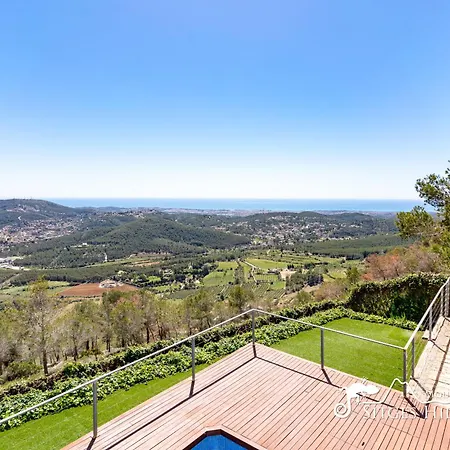 Villa Stunning Views To Sea From Modern El Mirador Near Sitges *